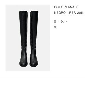 Zara flat boots